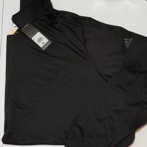 Adidas Golf Long Sleeve Blk Shirt